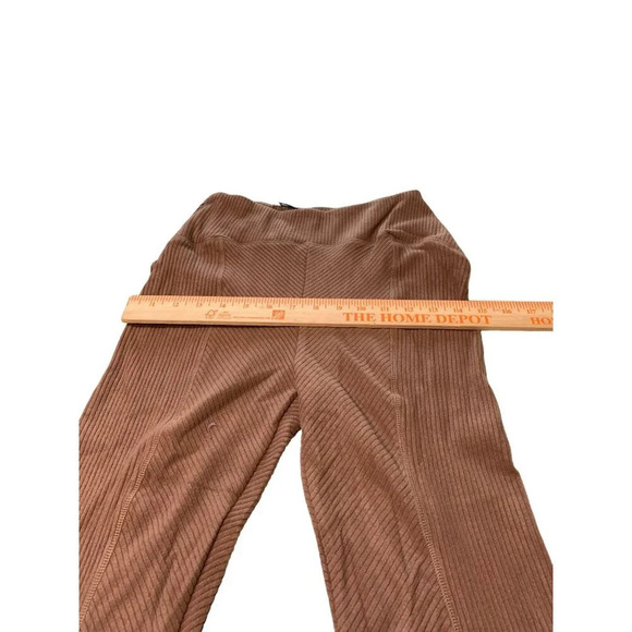 Area Stars Ribbed Flare Pants Womens Brown Size XS - Picture 8 of 10